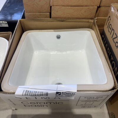 NEW SIEMA UNDERMOUNT VANITY BOWL SOLD AS IS NO WARRANTY