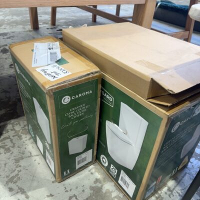 NEW CAROMA URBANE TOILET SUITE SOLD AS IS NO WARRANTY