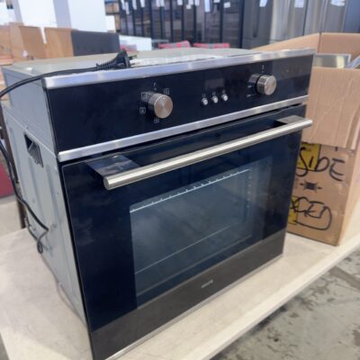 NEW EURO 600MM ELECTRIC OVEN EO605SX, SOLD AS IS NO WARRANTY