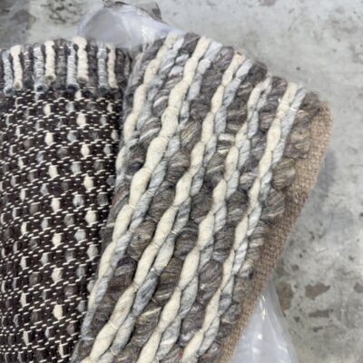 NEW RUG MADELINE SILVER BROWN 160CM X 230CM