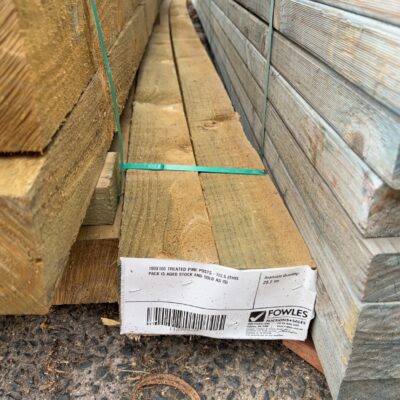 100X100 TREATED PINE POSTS-7/3.6 (THIS PACK IS AGED STOCK AND SOLD AS IS)