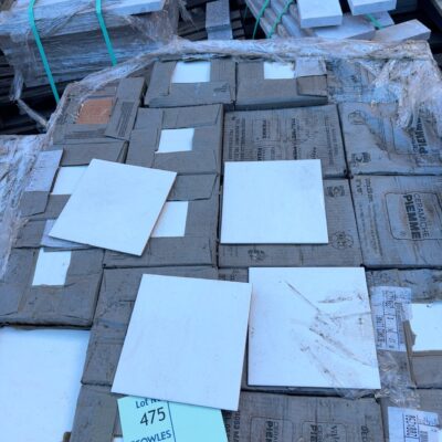 PALLET 4 - MIXED PALLET OF TILES, BIANCO LIPARI