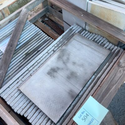 PALLET OF BLUESTONE BULLNOSE 600 X 300 X 20MM, PALET 19