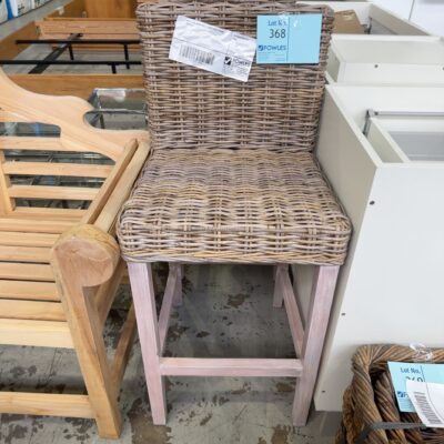 NEW CANE BARSTOOLS, HARDWOOD FRAME, RRP5