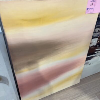 EX STAGING - ARTWORK, SOLD AS IS