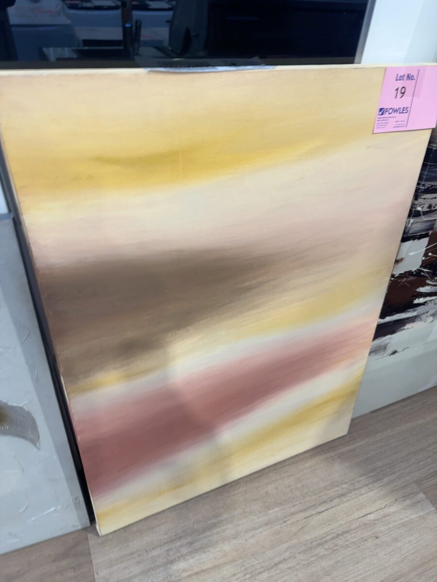 EX STAGING - ARTWORK, SOLD AS IS