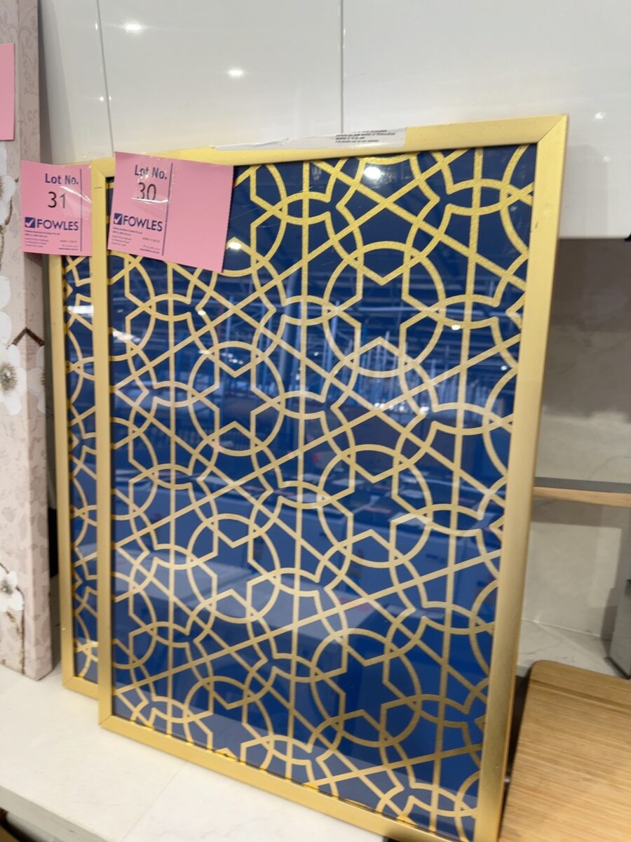 EX STAGING - ARTWORK, SOLD AS IS