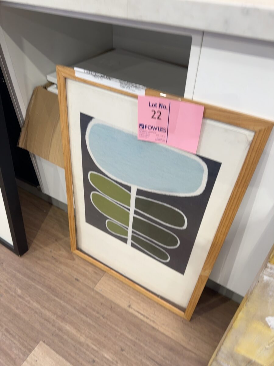 EX STAGING - ARTWORK, SOLD AS IS