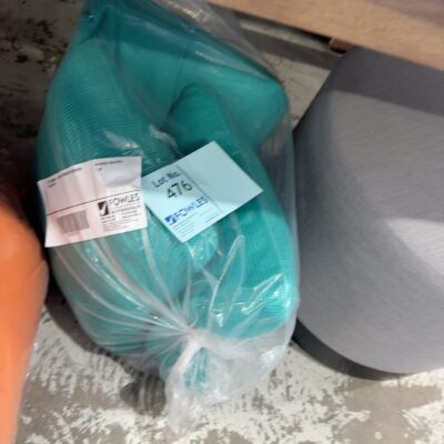 EX STAGING - BAG OF ASSORTED CUSHIONS, SOLD AS IS