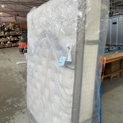 EX STAGING - QUEEN MATTRESS, SOLD AS IS