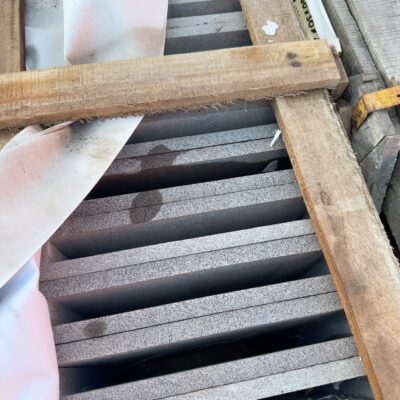 PALLET OF BLUESTONE COPING/STAIR TREADS 600 X 400 X 20/50, QTY 50 (MUST TAKE PALLET, SOLD EACH) #5