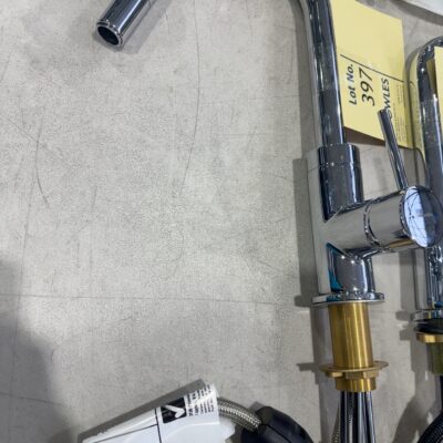 EX DISPLAY METHVEN CHROME PULL OUT KITCHEN MIXER SOLD AS IS NO WARRANTY