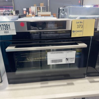 EX DISPLAY AEG KSK792222OM 45CM COMPACT PROSTEAM OVEN, SOLD AS IS NO WARRANTY