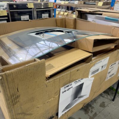 EX DISPLAY SMEG SHIG910X 900MM ISLAND RANGEHOOD, CURVED GLASS, SOLD AS IS NO WARRANTY