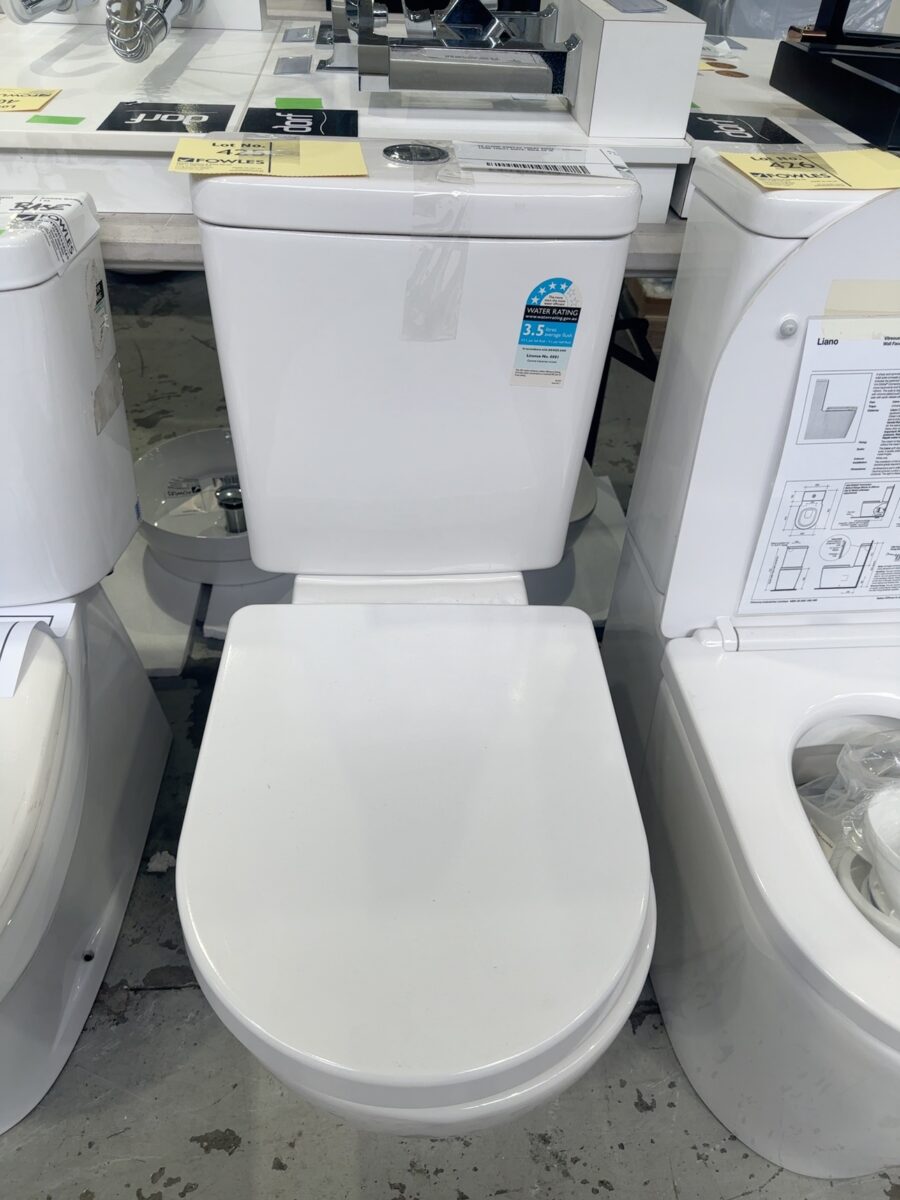 EX FLOOR DISPLAY TOILET SUITE - CAROMA LUNA TOILET SUITE, SOLD AS IS