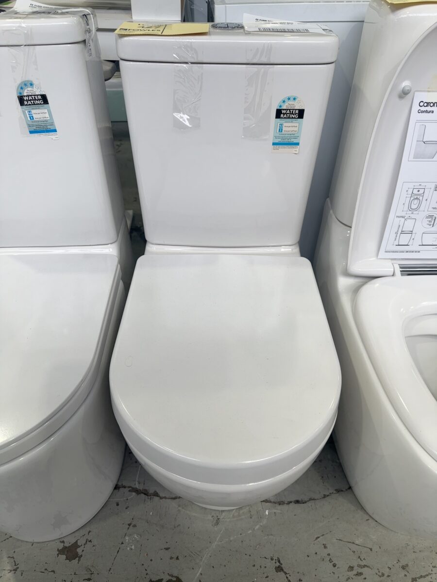 EX FLOOR DISPLAY TOILET SUITE - CAROMA LUNA TOILET SUITE, SOLD AS IS