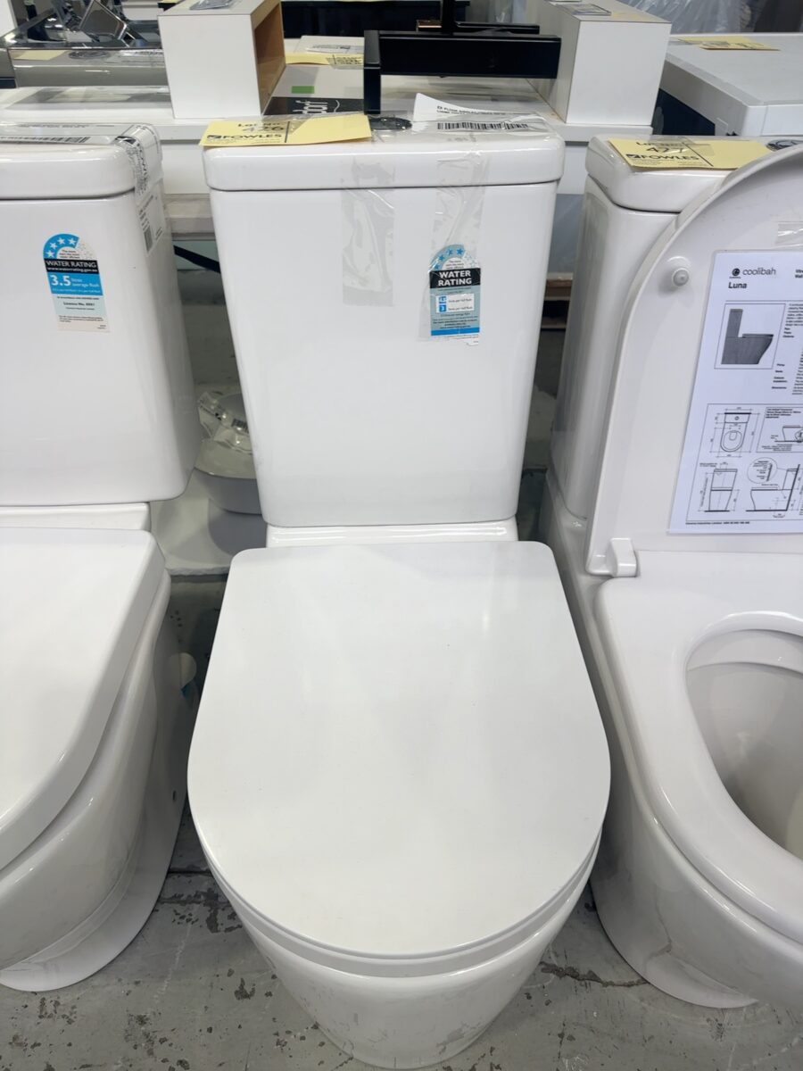 EX FLOOR DISPLAY TOILET SUITE - CAROMA LIANO TOILET SUITE, SOLD AS IS