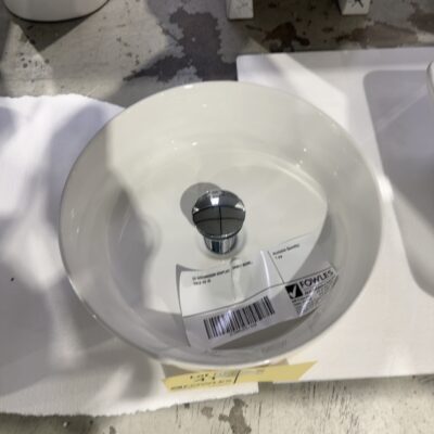 EX SHOWROOM DISPLAY -VANITY BOWL, SOLD AS IS