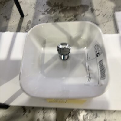 EX SHOWROOM DISPLAY -VANITY BOWL, SOLD AS IS