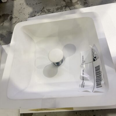 EX SHOWROOM DISPLAY -VANITY BOWL, SOLD AS IS