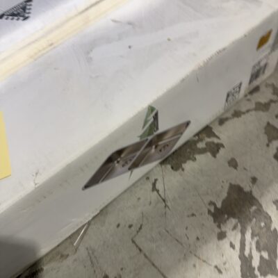 EX SHOWROOM DISPLAY -CAROMA COOLIBAH DOUBLE BOWL UNDERMOUNT SINK, SOLD AS IS
