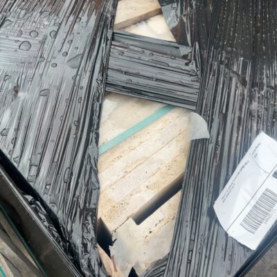PALLET OF TUSCAN TRAVERTINE COPING 600 X 400X 30/60 QTY 40 #9