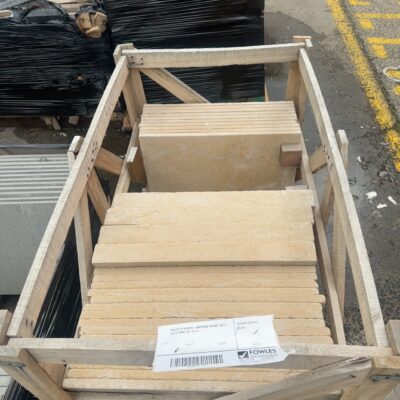 PALLET OF AURORA LIMESTONE PAVERS  600 X 400 X 20MM, QTY 25 #6