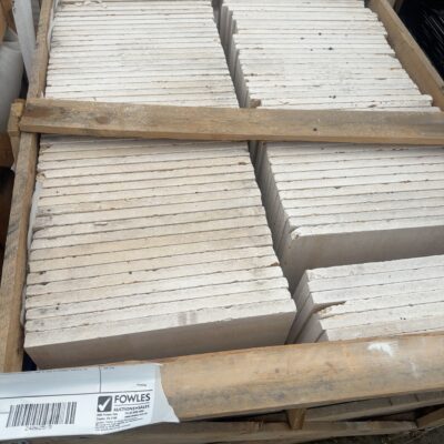 PALLET OF SAVANA LIMESTONE BRUSH & TUMBLE PAVERS, 600 X 400 X 20MM, 93PCS #5