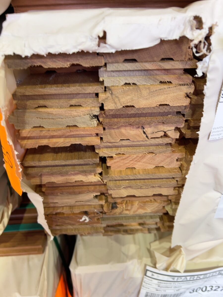 80X19 FEATURE GRADE SPOTTED GUM FLOORING