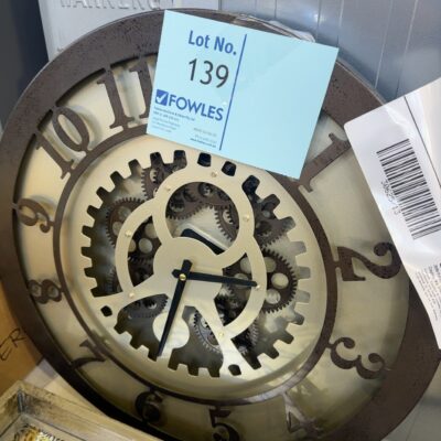 EX DISPLAY WALL CLOCK SOLD AS IS