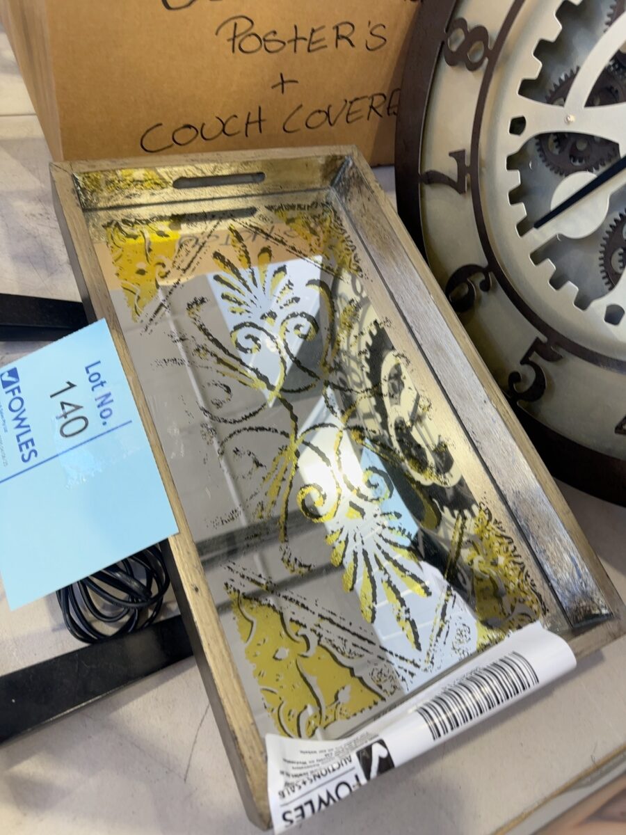 EX DISPLAY DECORATIVE TRAY SOLD AS IS