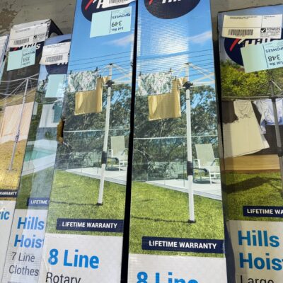 NEW HILLS ROTARY 8 LINE SURFMIST CLOTHESLINE RRP5, 80151033