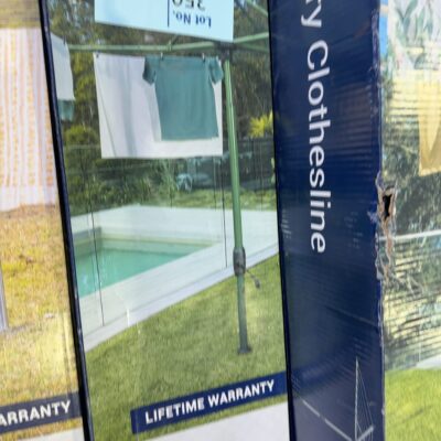 NEW HILLS ROTARY 7 LINE COTTAGE GREEN CLOTHESLINE RRP8, 80150777