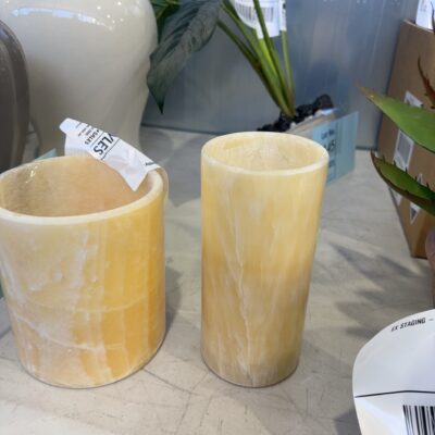 EX STAGING - TALL ELECTRIC CANDLE, SOLD AS IS