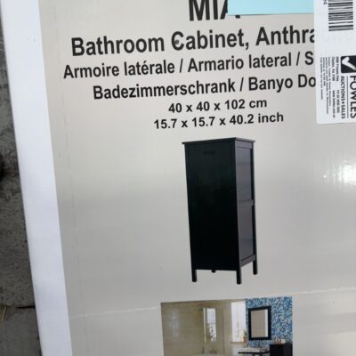 NEW BATHROOM CABINET, ANTHRACITE 672315