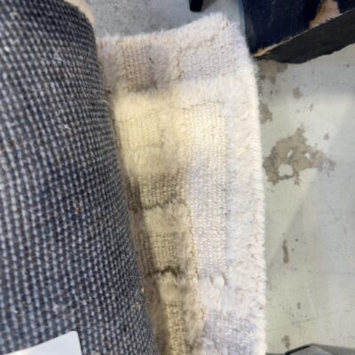 EX STAGING - WOOL RUG, SOLD AS IS