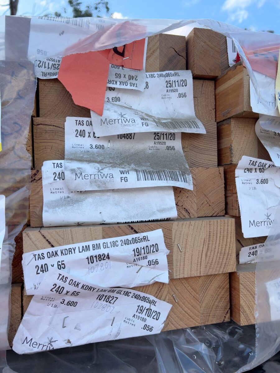 240X65 LAM HWD GL10 BEAMS-17/3.6