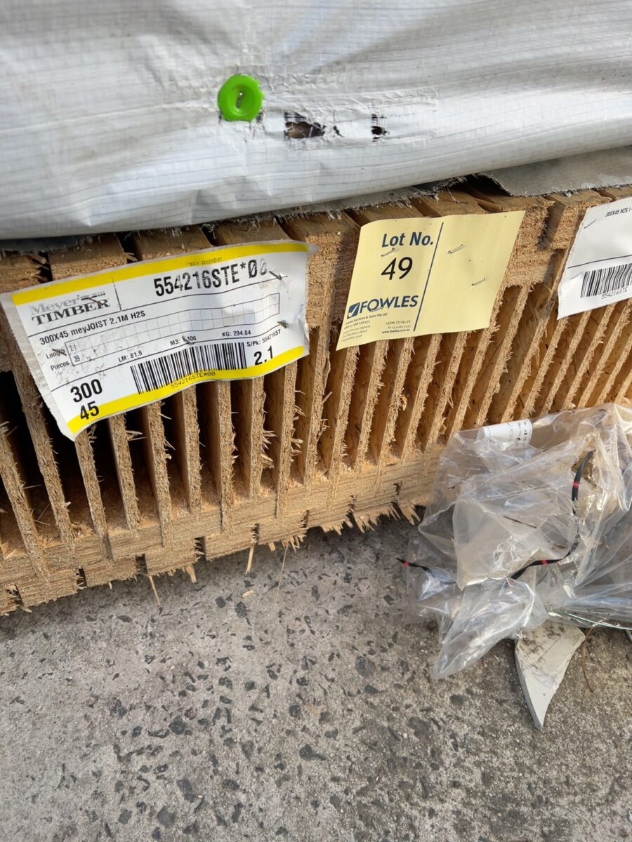 300X45 H2S I- JOISTS-39/2.1