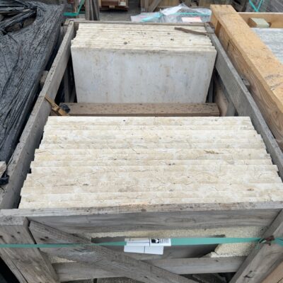 PALLET OF TUNDRA HONED LIMESTONE 610 X 610 X 20MM, 30 PIECES #4