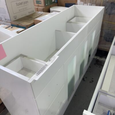 DAMAGED 1500MM VANITY BASE SOLD AS IS