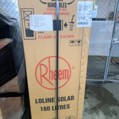 RHEEM BP5160NG SYSTEM 5160 SOLAR GAS BOOSTED TANK, NATURAL GAS, 12 MONTH WARRANTY
