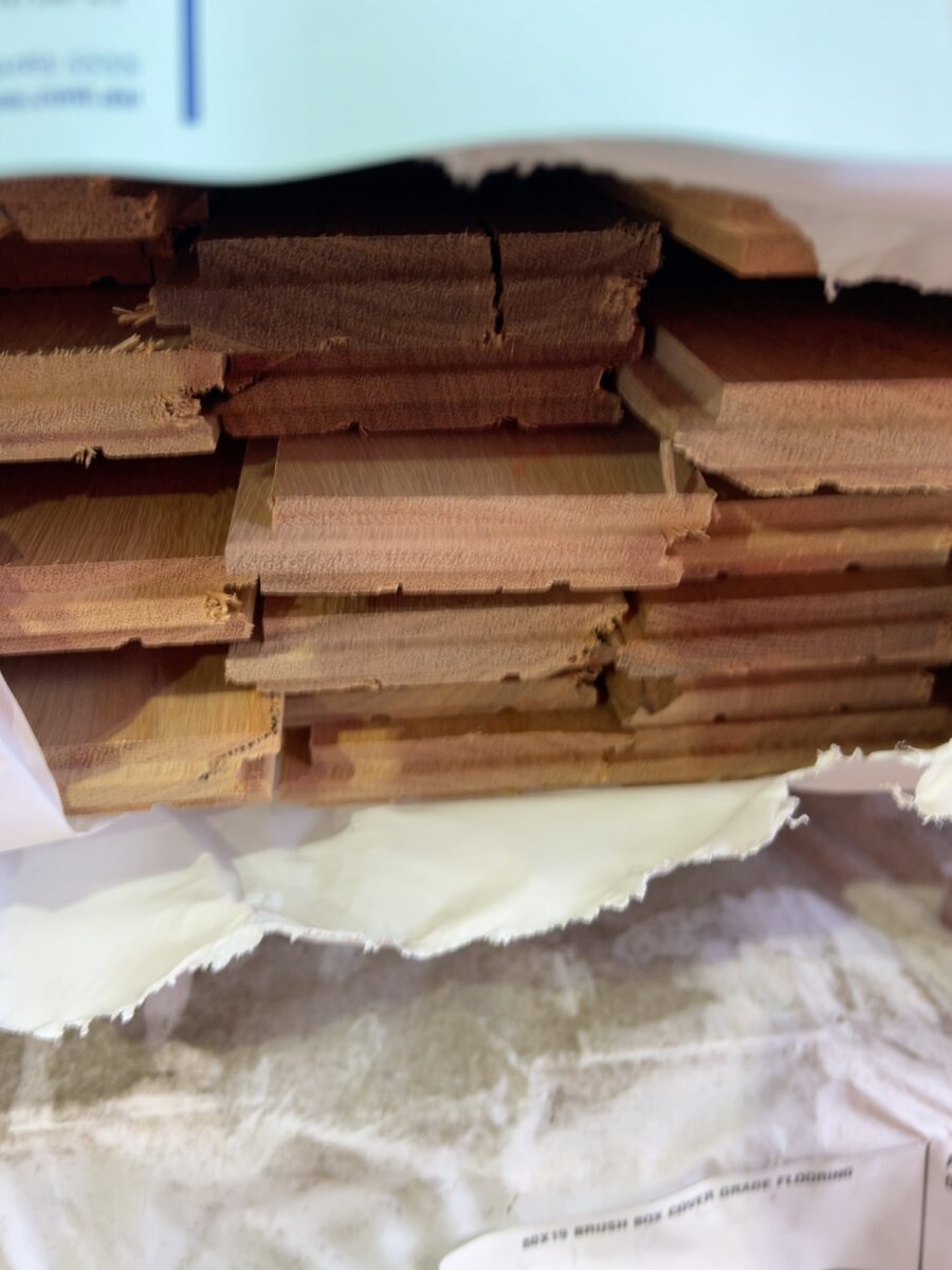 80X19 SPOTTED GUM COVER GRADE FLOORING