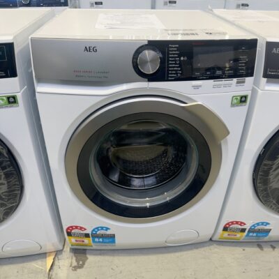 AEG LF8C1612A 10KG 8000 SERIES FRONT LOAD WASHING MACHINE, OKOMIX, PROSENSE, PROSTEAM & WOOLMARK CERTIFICATION, 1600RPM SPIN, WITH 12 MONTH WARRANTY