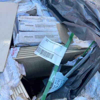 500X500 PARKSTONE BARK GLOSS TILES (14 BOXES)