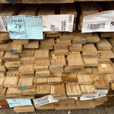 70X22 TAN E H3 TREATED PINE DECKING-170/6.0 (THIS PACK IS AGED STOCK AND SOLD AS IS)