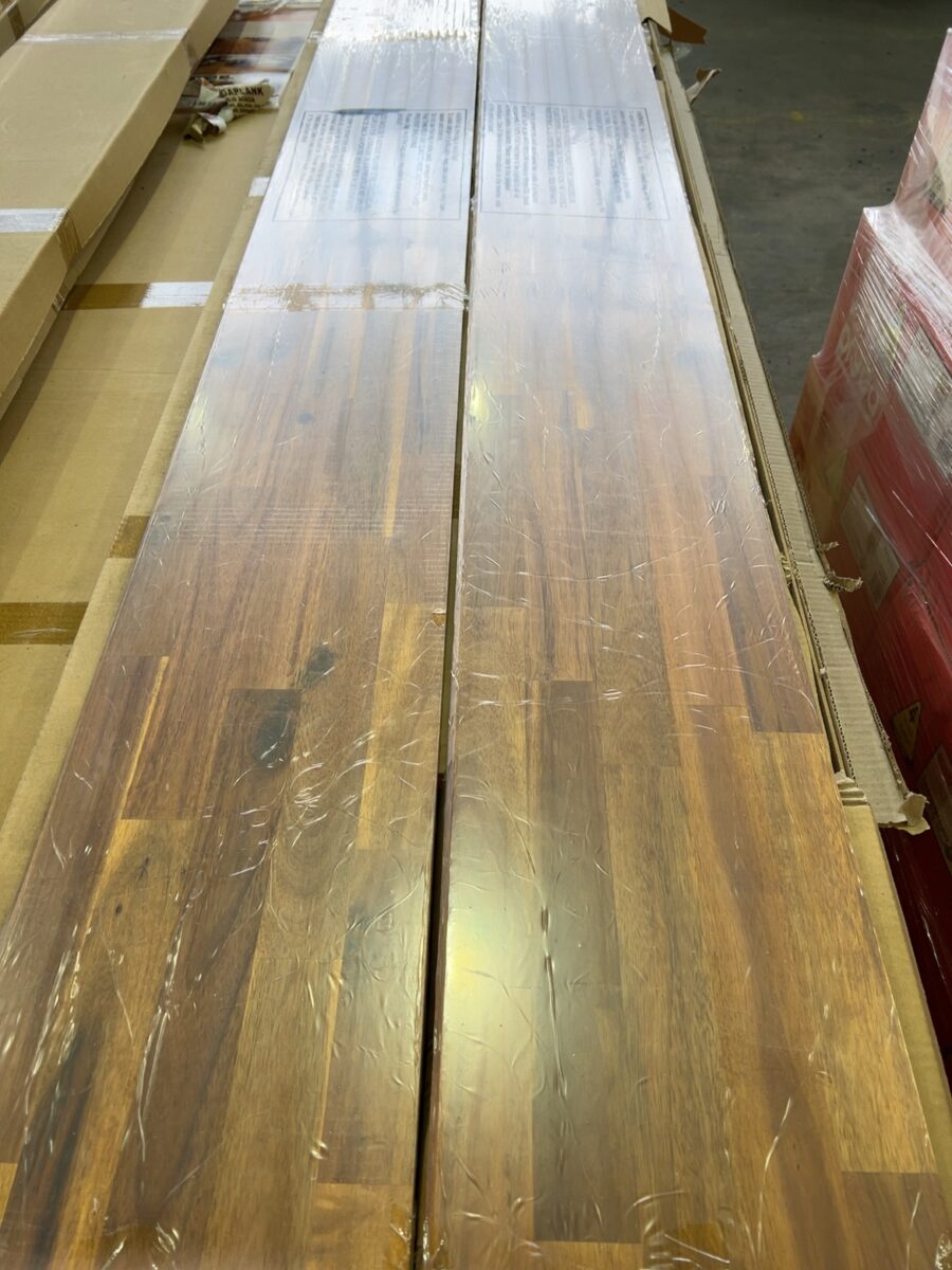 2200X230X10MM ACACIA MEGAPLANK PRE-FINISHED ENGINEERED FLOORING-(68 BOXES X 2.02 M2)