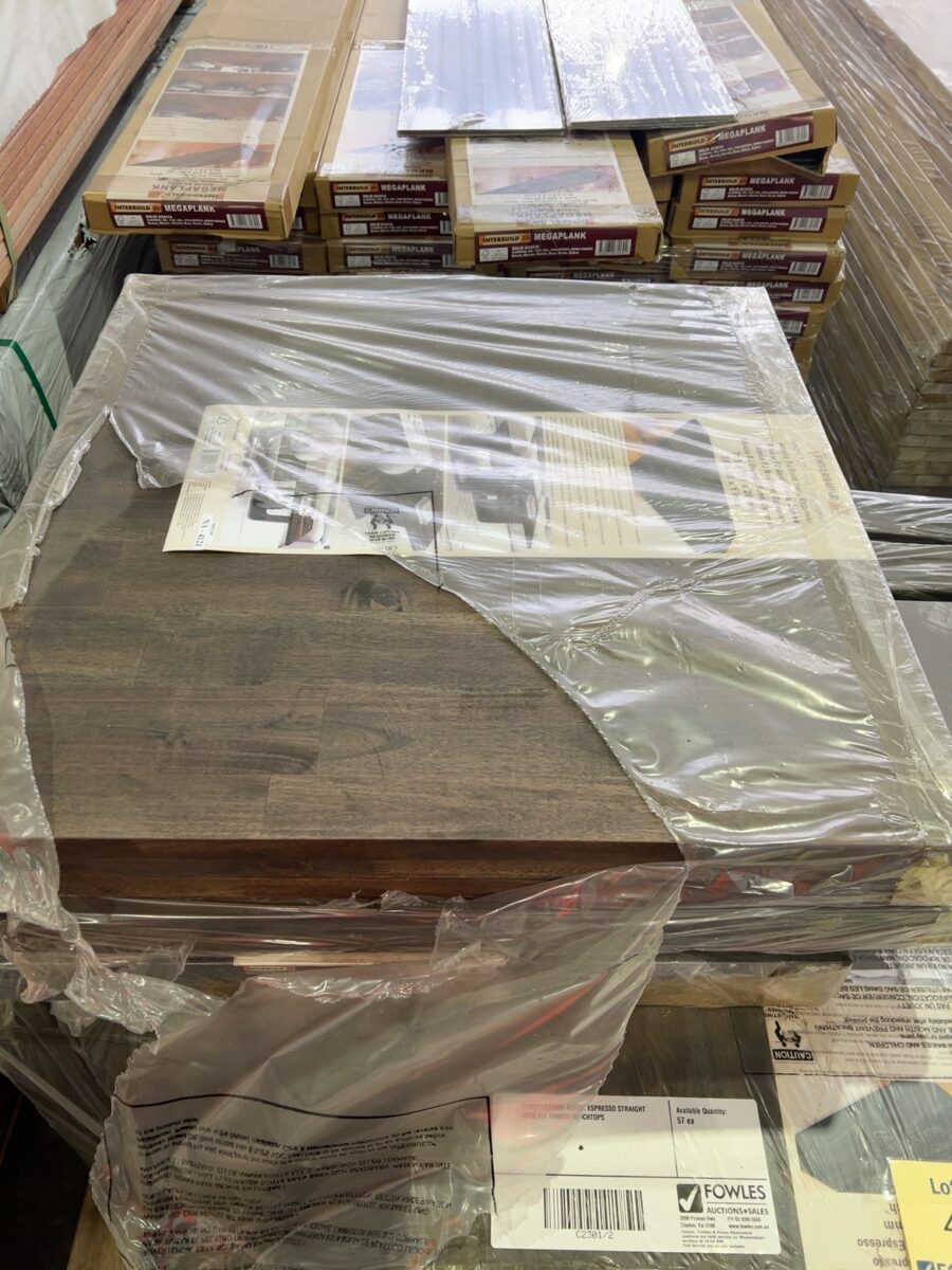 711X711X26MM ACACIA ESPRESSO STRAIGHT EDGE F/J TIMBER BENCHTOPS