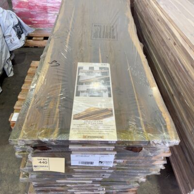 2200X635X30MM SENNA CLEAR 1 SIDE LIVE EDGE F/J TIMBER BENCHTOPS