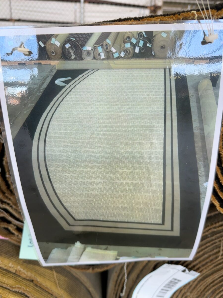 Axminster Woven Patterned Carpet