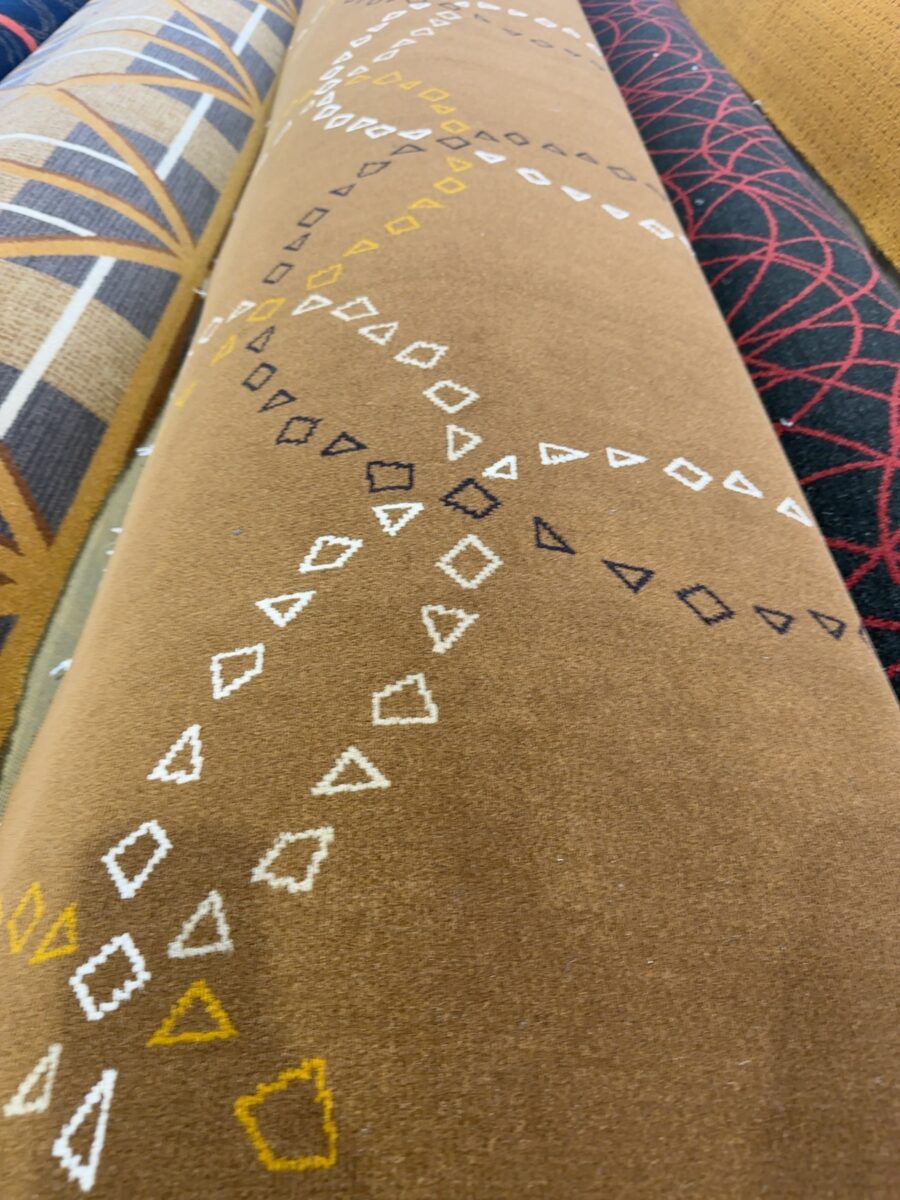 Axminster Woven Pattern Carpet 2nds